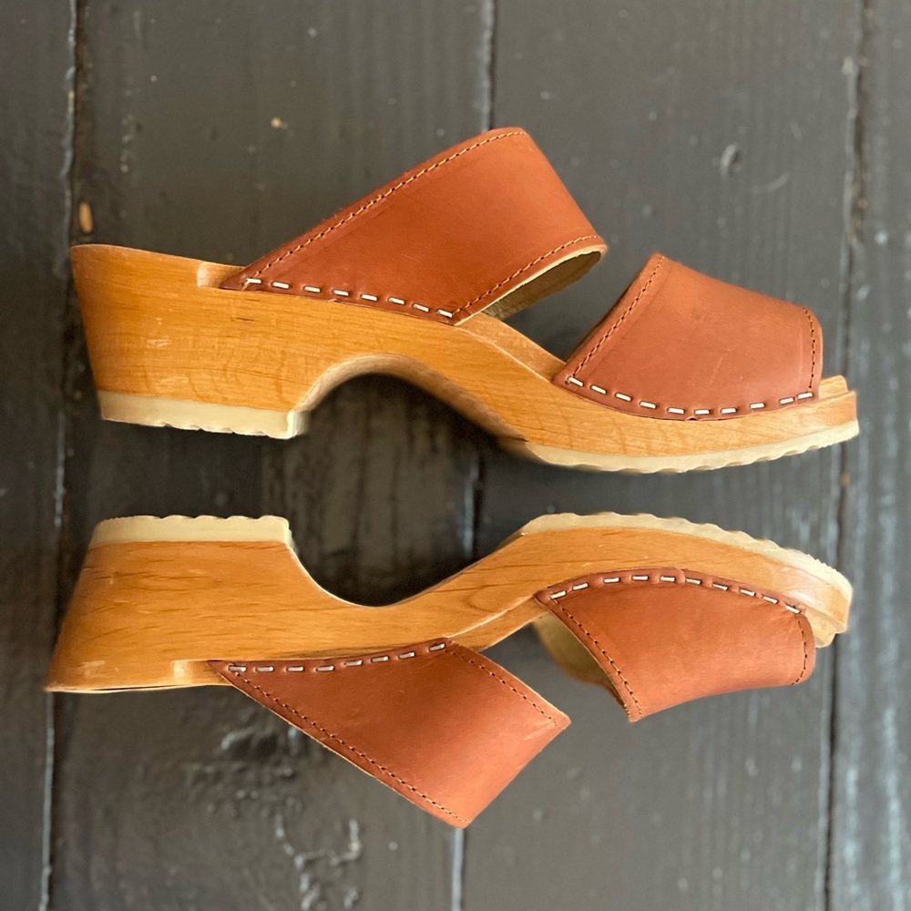 MAGUBA of Sweden Clog Sandals Leather Upper